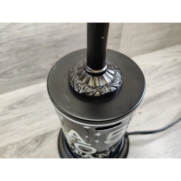 Area 51 No Admittance Table Lamp-No Lamp Shade-Very Unique and Cool! - Picture 3 of 8